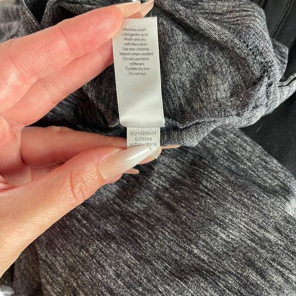 Athleta Large Modern Metro Skort Gray Pockets Casual Activewear Stretch - Picture 4 of 9